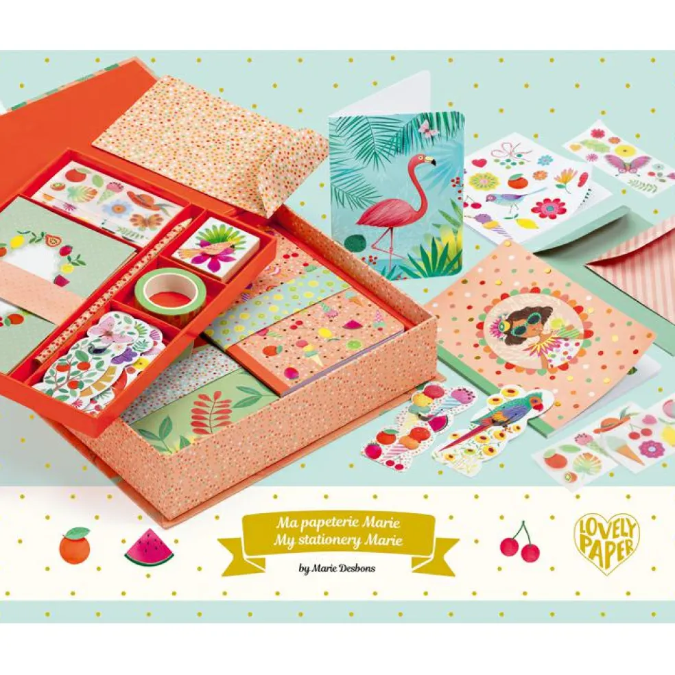 Coffret de papeterie Marie